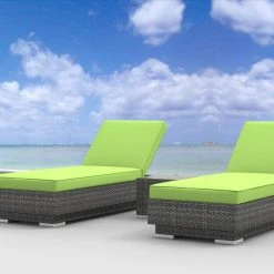 Urban Furnishing Boracay - 3pc Ultra Modern Wicker Patio Set