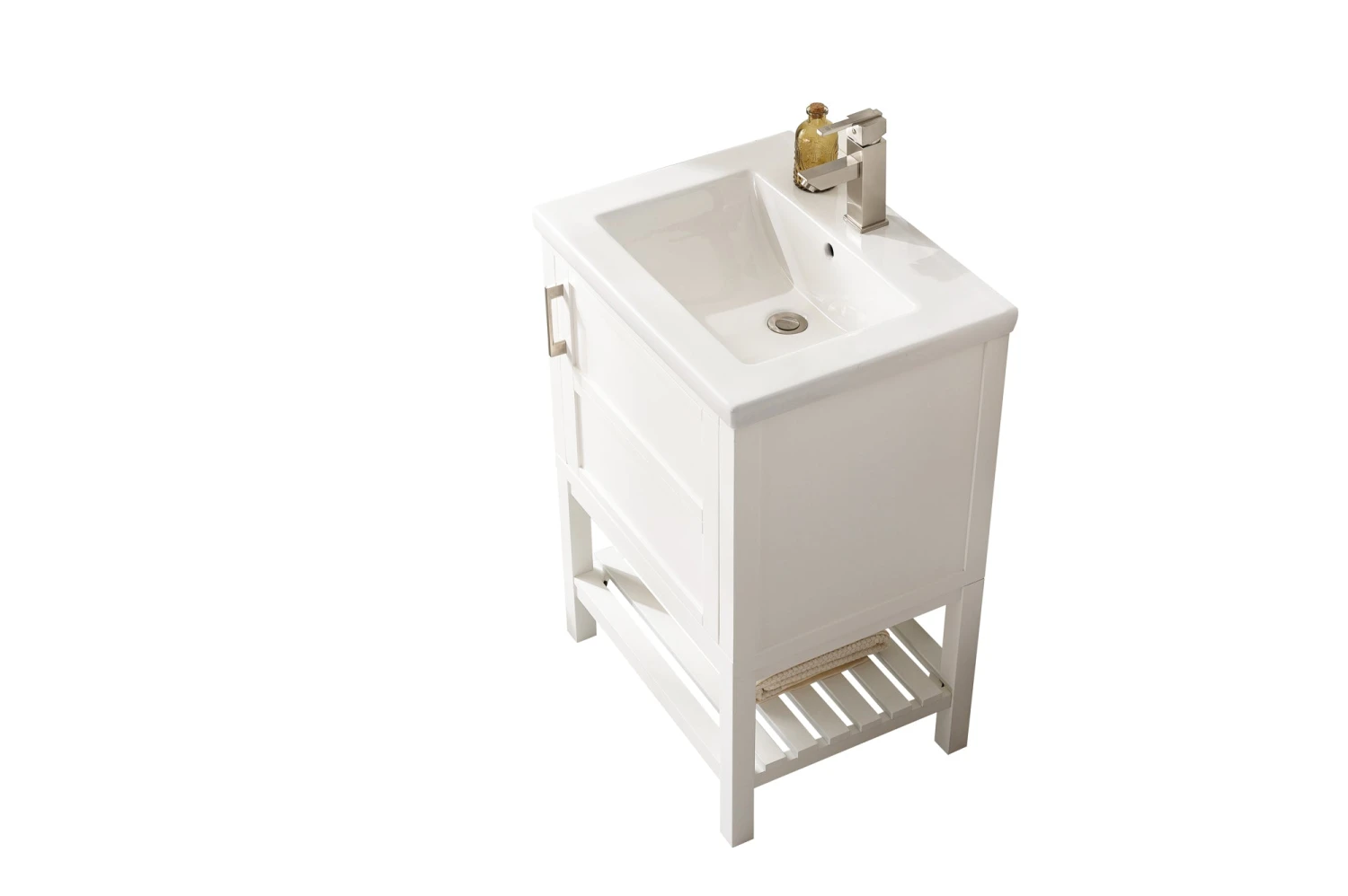 Www.urbanfurnishing.net All Bathroom Vanities Bailey 24" Single Bathroom Vanity Set - White 15 Www.urbanfurnishing.net All Bathroom Vanities Bailey 24" Single Bathroom Vanity Set - White