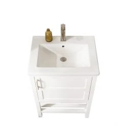 Www.urbanfurnishing.net All Bathroom Vanities Bailey 24" Single Bathroom Vanity Set - White 31 Www.urbanfurnishing.net All Bathroom Vanities Bailey 24