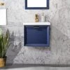 Www.urbanfurnishing.net All Bathroom Vanities Danbury 20" Single Bathroom Vanity Set - Navy Blue 1 Www.urbanfurnishing.net All Bathroom Vanities Danbury 20" Single Bathroom Vanity Set - Navy Blue